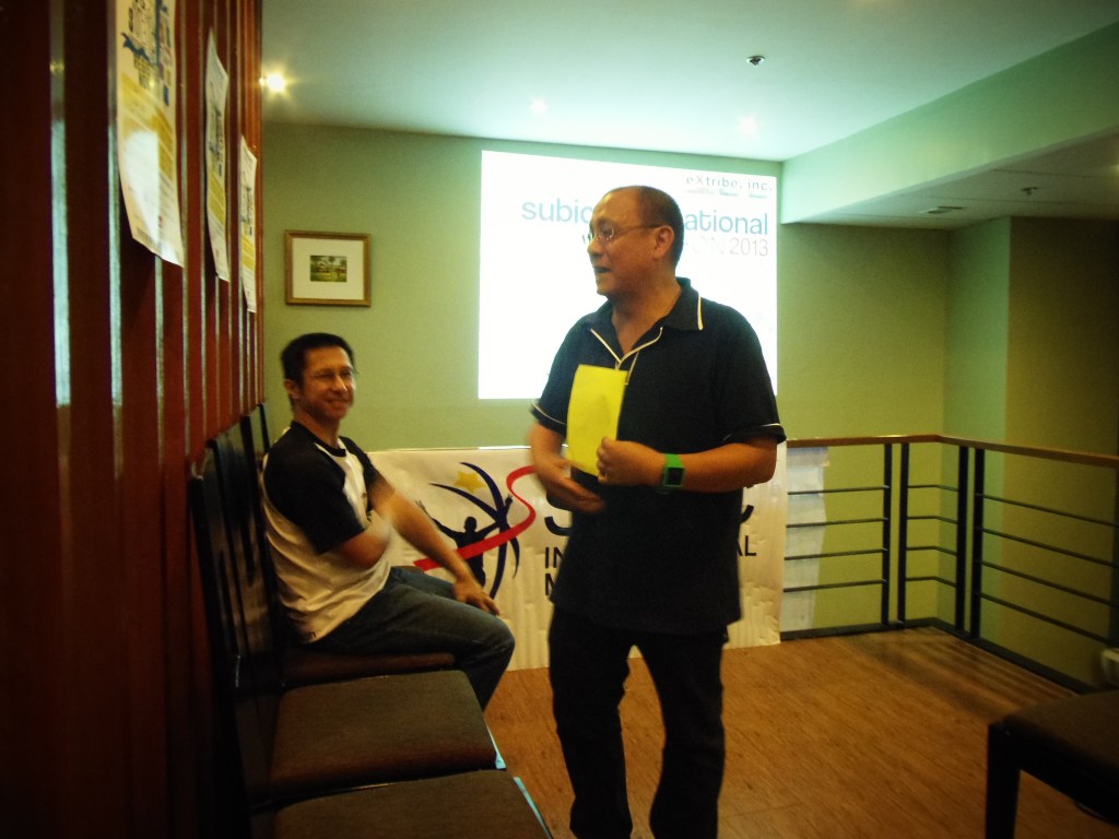 Running Host hosted the night