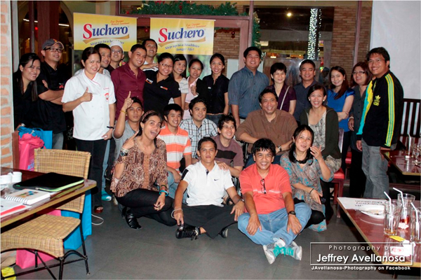 Christmas with Suchero at RED CRAB!Photo by: Mr. Jeffrey Avellanosa