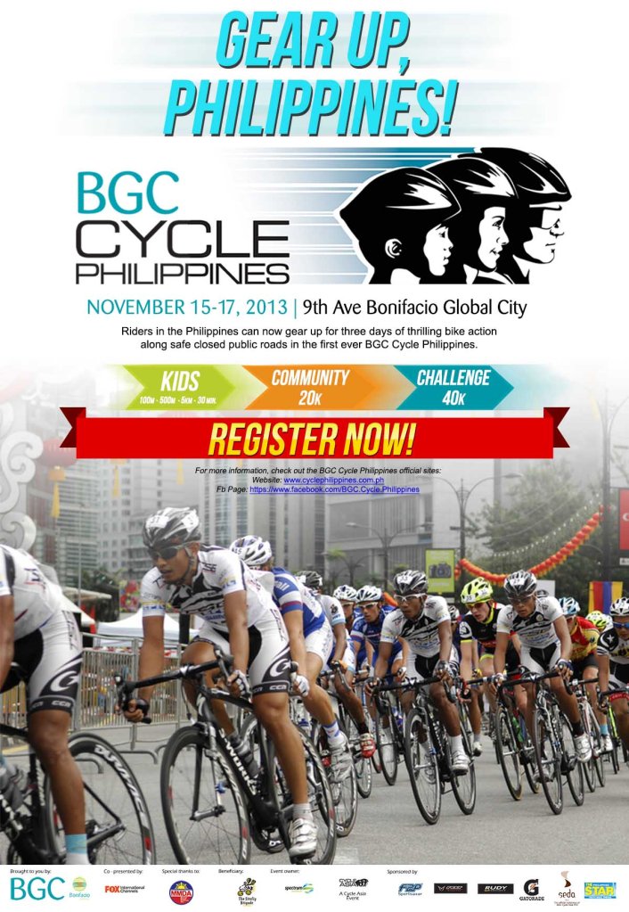 BGC Cycle Philippines 2013 Online Poster