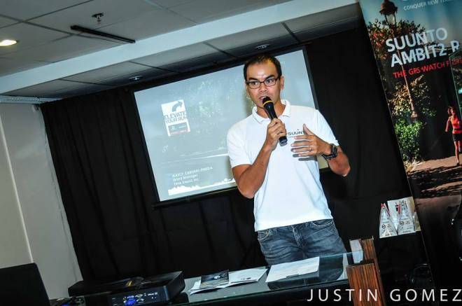 Coach Andy Leuterio formally opened the media launch photo by Justin Gomez 