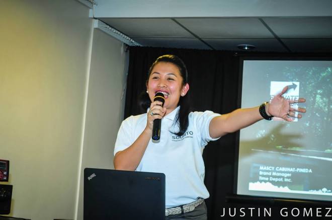 Mascy Cabuhat-Pineda, the Brand Manager of Suunto Philippines/Time Depot Inc. - Photo by Justin Gomez.