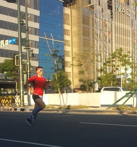 Photo courtesy of Bee Yeen - few meters away from the finish line