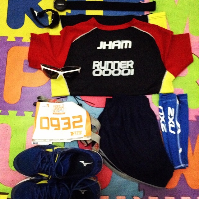 What I'm not wearing? Check photo above :)