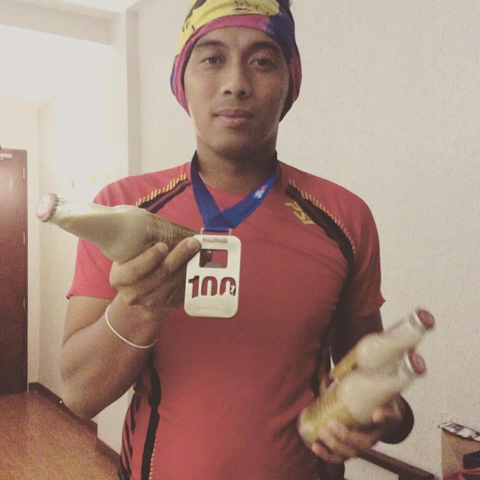 Glad to finish the race! :D